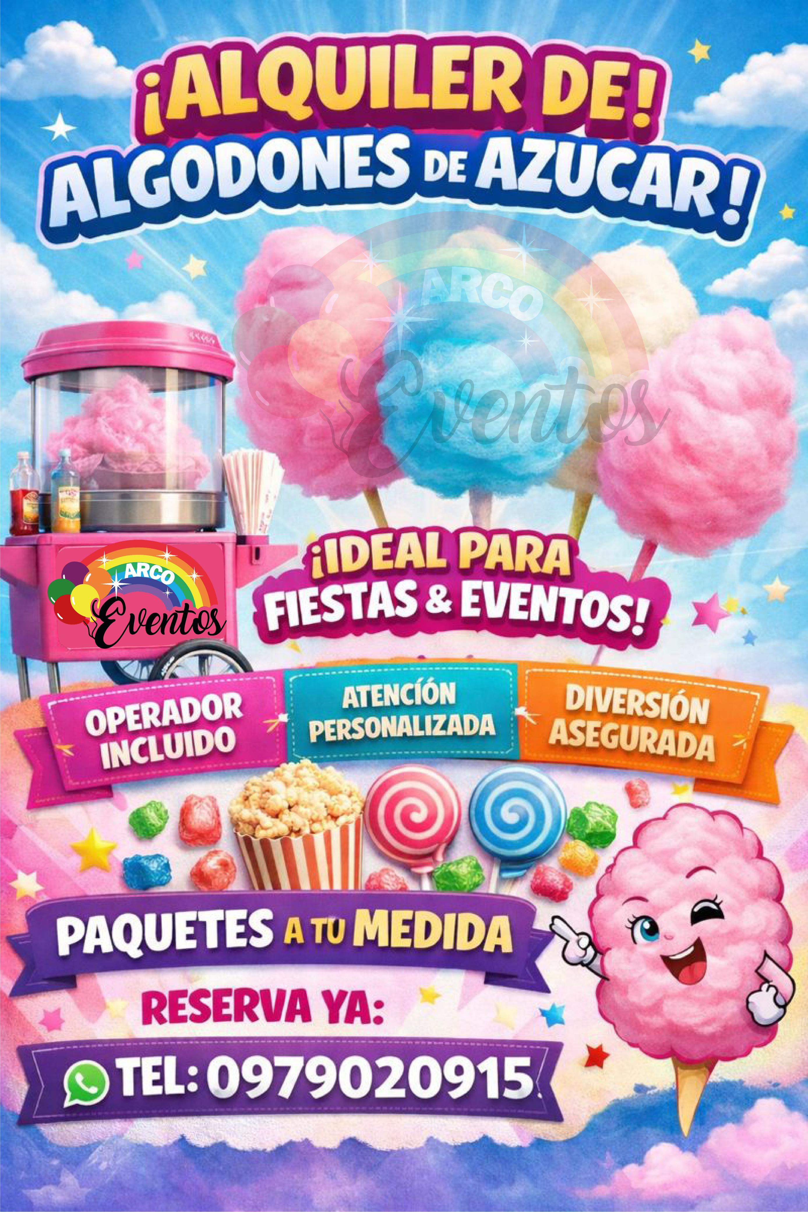 Algodones de azúcar